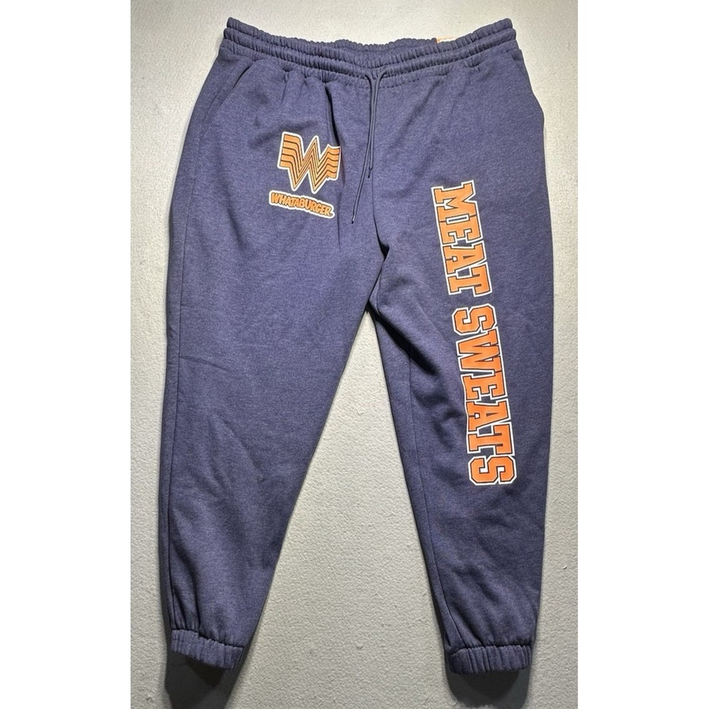 Whataburger Sweatpants Men 3XL Meat Sweats Lounge Cozy VERY RARE